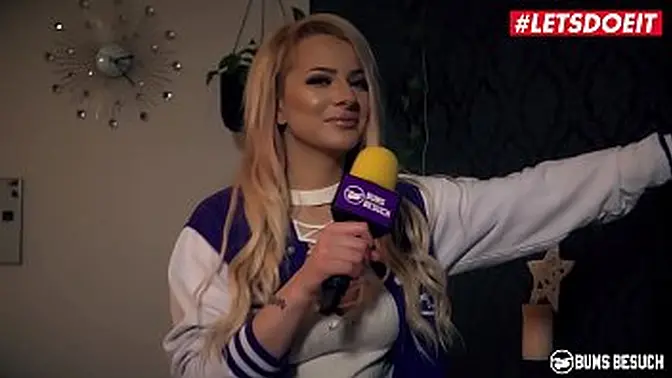 Fit Deutsche Blondie gets her big ass drilled by amateur boy