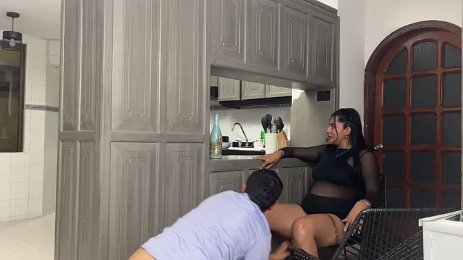 My girlfriend's friend turns me on - Melanie Rincon gets fucked hard