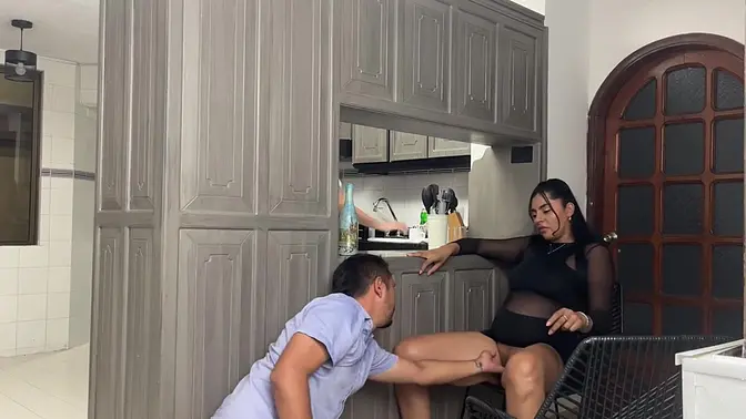 My girlfriend's friend turns me on - Melanie Rincon gets fucked hard