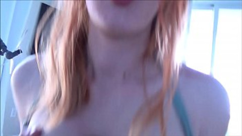 Step Dad Plays With Busty Redhead Step Daughter