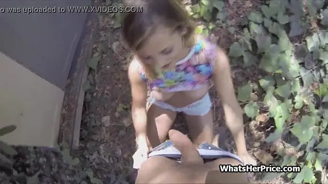 Broke and busty teen gives it up for cash