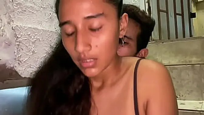 My girlfriend′s friend when she′s alone at home and I take out all the milk from her big tits