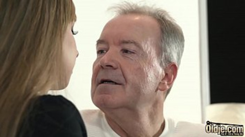 OMG My step dad fucks teen maid she gives him a blowjob and lets him fuck her tight pussy