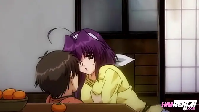 Cartoon Japanese babe gets her ass filled with hentai cum