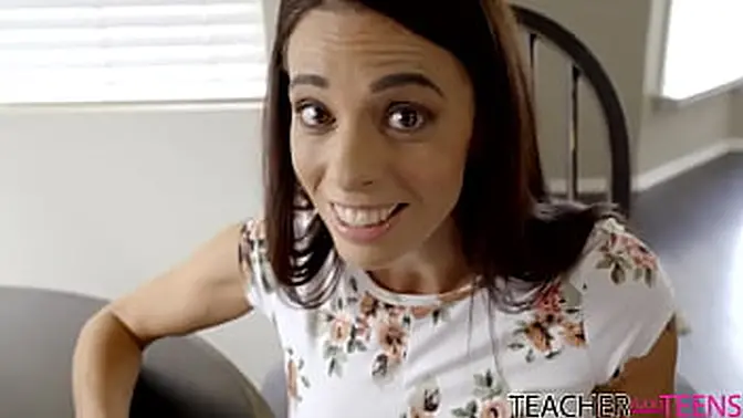 Young teacher takes it in the ass at school