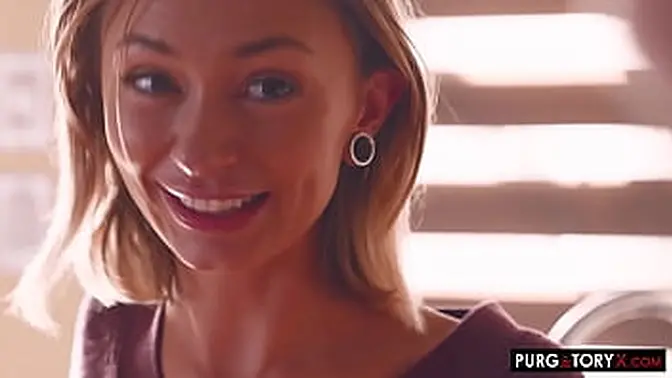 Hot blonde watches her boyfriend fuck her tiny Asian best friend