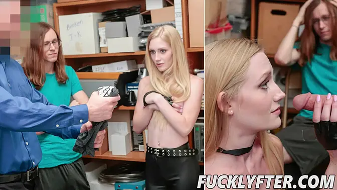 Girlfriend caught stealing with BF