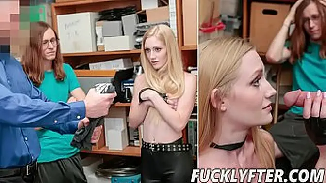 Girlfriend caught stealing with BF