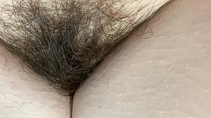 hairy pussy closeup by cutieblonde