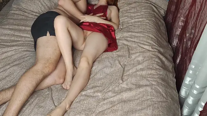 Asian wife moans during intense nipple play