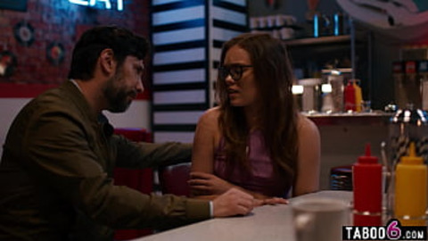 Getting a loan from this guy was very important to this big ass teen