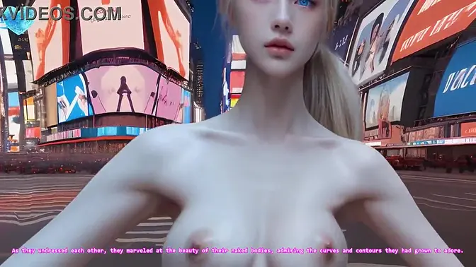21YO blonde girl with perfect doll body visits New York City