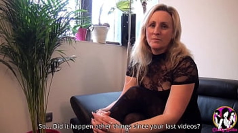 Sexy mature hard fucking with 4 men