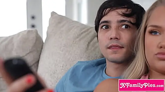 Hot blonde and Latina girlfriends share their lucky boyfriend