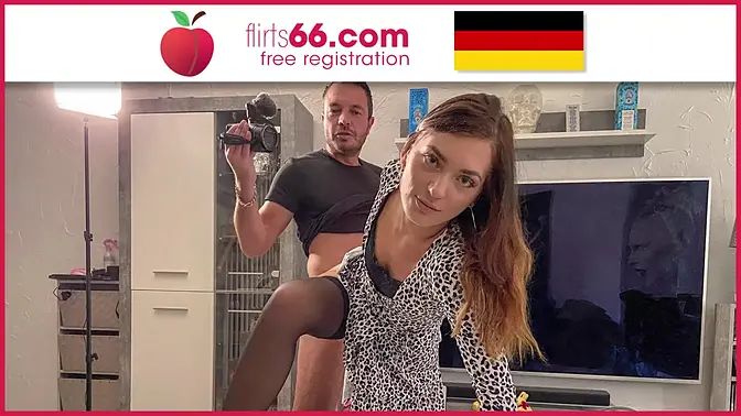 Dirty German bondage scene with Polish amateur Lisa