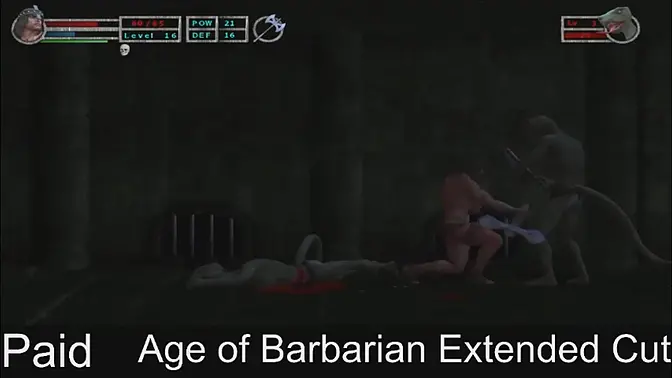 Age of Barbarian Steam Game RPG man story part08 - Barbarian Man Fucks RPG Woman