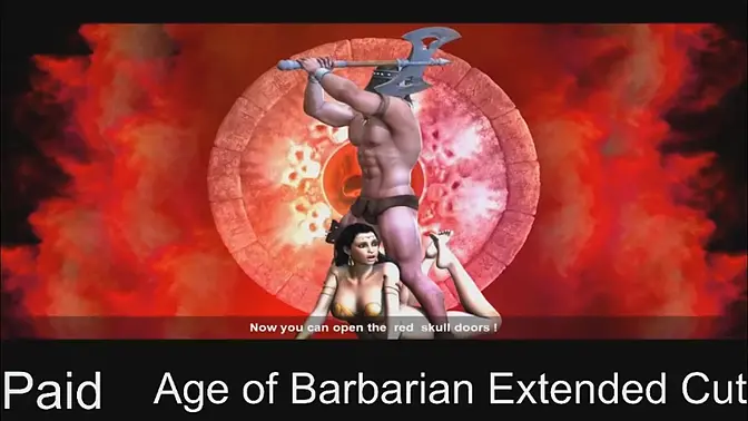 Age of Barbarian Steam Game RPG man story part08 - Barbarian Man Fucks RPG Woman