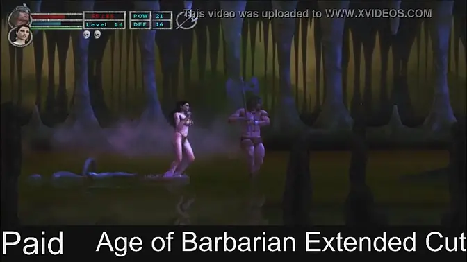 Age of Barbarian Steam Game RPG man story part08 - Barbarian Man Fucks RPG Woman