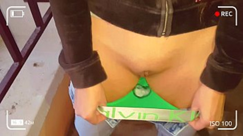 Stepbrother and StepSister looking for a place to cum in panties
