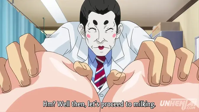 Doctor's Office MILF gets her tits touched in front of her husband