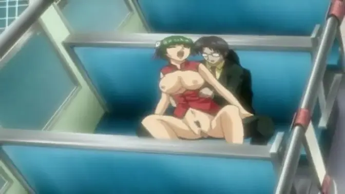 Hentai � Touching a Busty Japanese Teen in the Train [Uncensored]