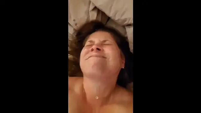 Busty MILF gets pissed on and facialed in wild interview
