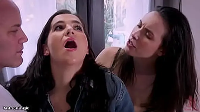 Kinky Family Threesome with Casey Calvert and Kasey Warner