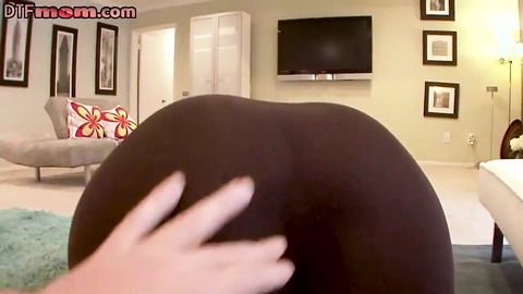 Dirty old cougar gets hammered in solo freak fest