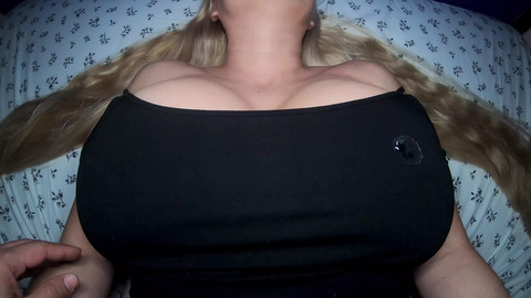 Blowjob Beauty begs for BBC on her Massive Tits
