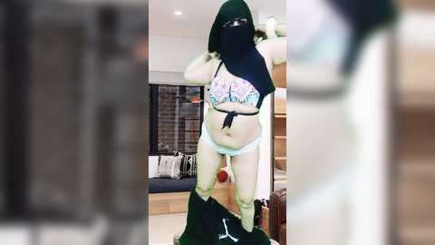 Madam Reveals Mammoth Mammaries Toiling Wet Twat Cumming Satiety