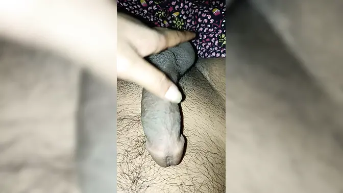 Ex-wife gives hubby a handjob in secret