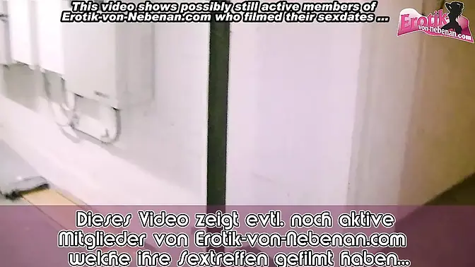 Home-Made butt-sex in standing POINT OF VIEW with german black home-made youngster