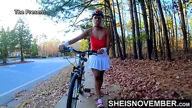 Young ebony babe gets fucked hard in POV closeup