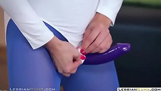 Lesbian in Panties Strapon Sex ⇨ LesbianCUMS com