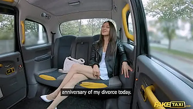 Fake Taxi - Test driving a tight Russian pussy hot hardcore sex with petite brunette MILF