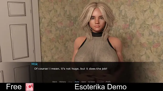 Steam demo game features erotic romance and nudity