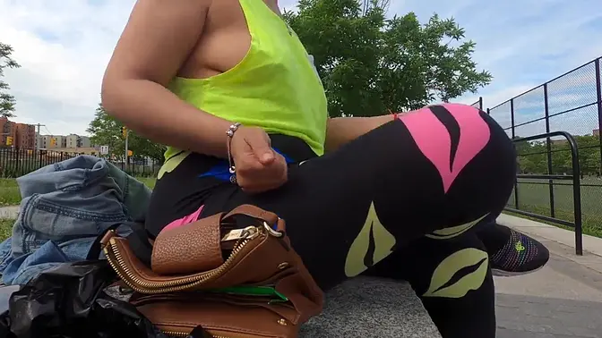 Exhibitionist Wife's Nipples Slip Out in Public