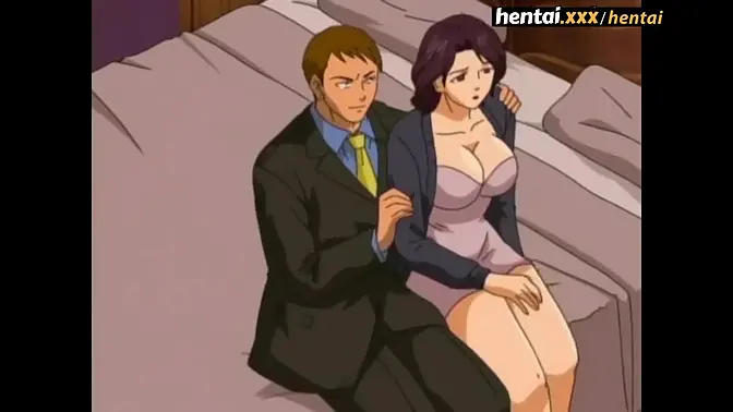 Big tits stepmom gets both her holes filled with massive cocks in a hot threesome! Hentai &mdash; xxx