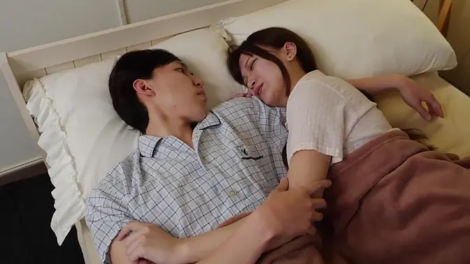 Creampie for mature Asian wife and MILF Suegra