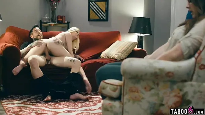 Blonde teen conditioned into cockslut, does whatever he wants