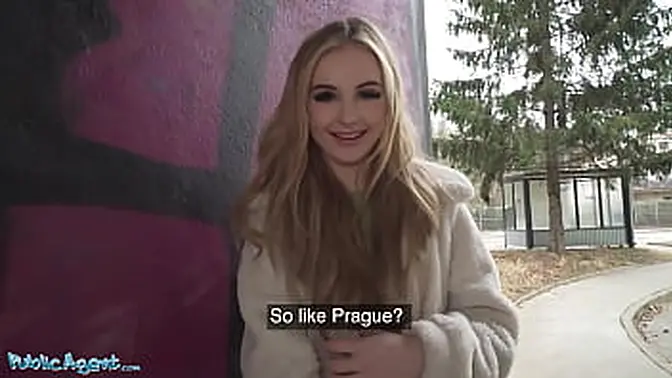 British babe gets deepthroat and doggystyle under the highway