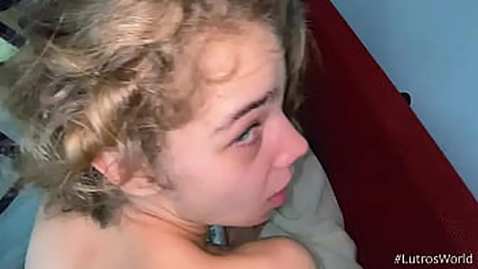 Cute teen slut gets dominated and takes rough anal