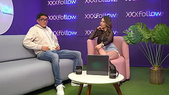 Shy BIG COCK Pipeboy SEXMEX Porn Mansion winner fucks little Colombian in XXXfollow Sessions #5 Podcast - Dani Ortiz