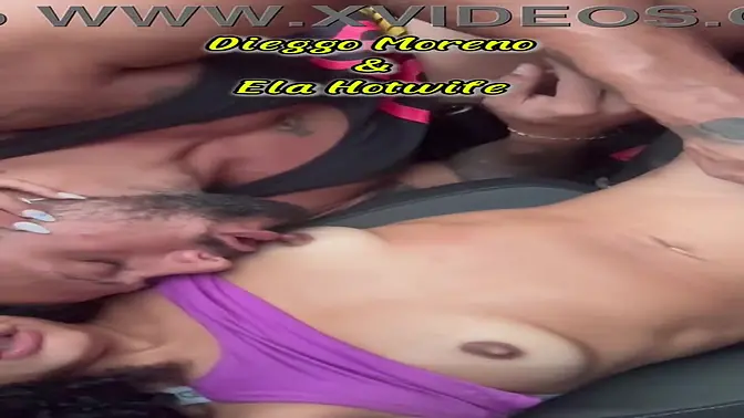 Hotwife gags on deep throat and swallows