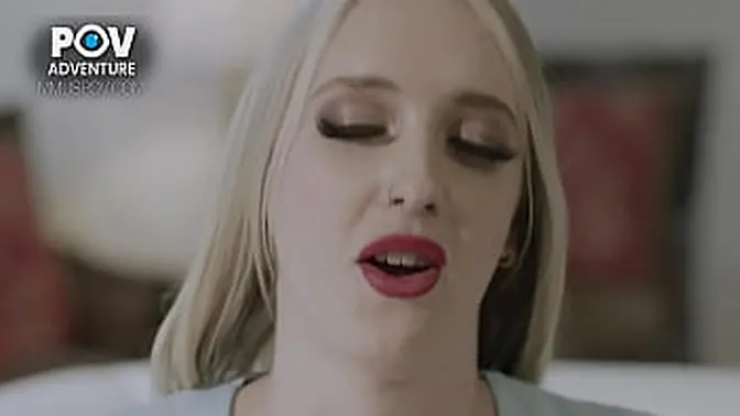 American couple seduces best friend and shows off big tits