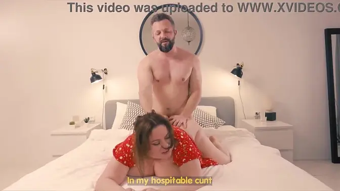 Passionate BBW milf gives sloppy blowjob and rides cock doggystyle