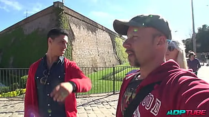 European blondes with big asses in anal exchange