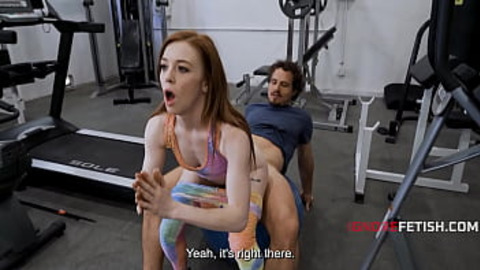 Trainer Uses Dumb Clients & Calls It Special Yoga - Aria Carson —  Madi Collins —  Robby Echo