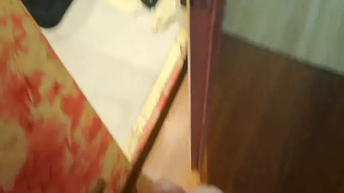 boyfriend spying girlfriend in bathroom and jerking off  Hope I can fuck this girl someday