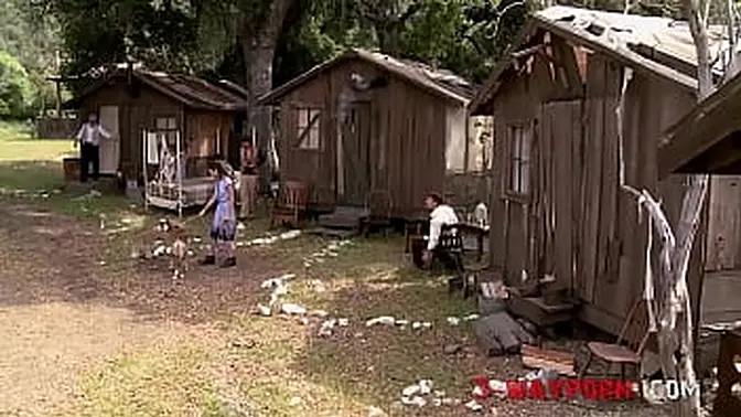 Married couple and a honey moon go wild in a 3-way porn scene